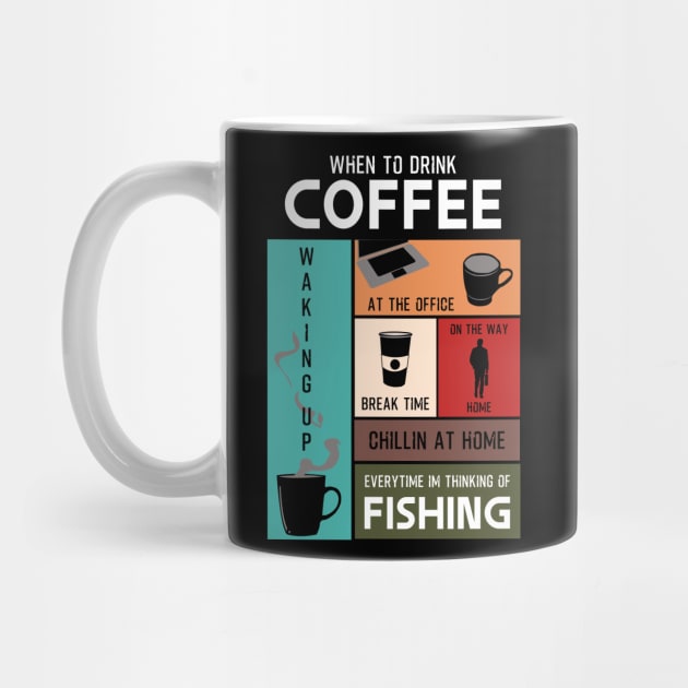 Drink Coffee Everytime im thinking of fishing by HCreatives